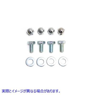 37-1011 フロントフェンダーマウントキット 亜鉛 取寄せ Vツイン Front Fender Mount Kit Zinc (検索用／