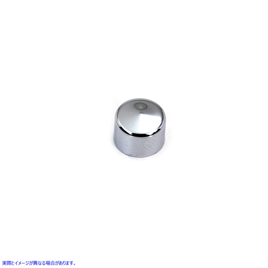 37-1502 ワイアット ガトリング クローム 1/4 インチ アレン ヘッド キャップ 取寄せ Vツイン Wyatt Gatling Chrome 1/4 inch Al