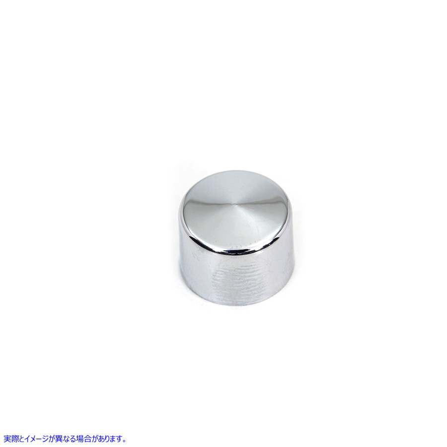 37-1504 ワイアット ガトリング クローム 3/8 インチ アレン ヘッド キャップ 取寄せ Vツイン Wyatt Gatling Chrome 3/8 inch Al