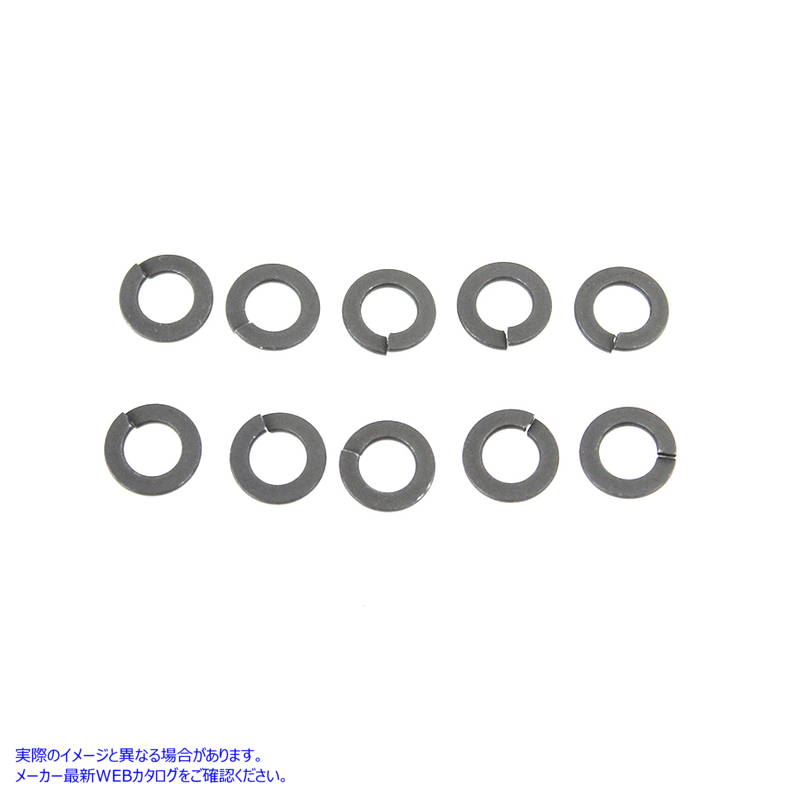 37-1678 パーカーライズド スプリット ロック ワッシャー 内径 5/16 インチ 取寄せ Vツイン Parkerized Split Lock Washers 5/16