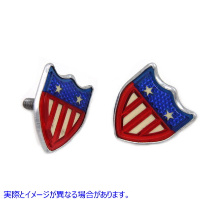 37-1963 ナンバープレートボルトセット 取寄せ Vツイン License Plate Bolt Set (検索用／