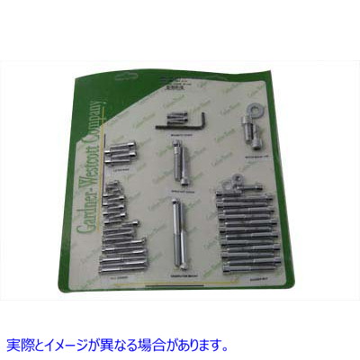 37-2090 エンジンドレスアップスクリューキット アレンクローム 取寄せ Vツイン Engine Dress Up Screw Kit Allen Chrome (検索