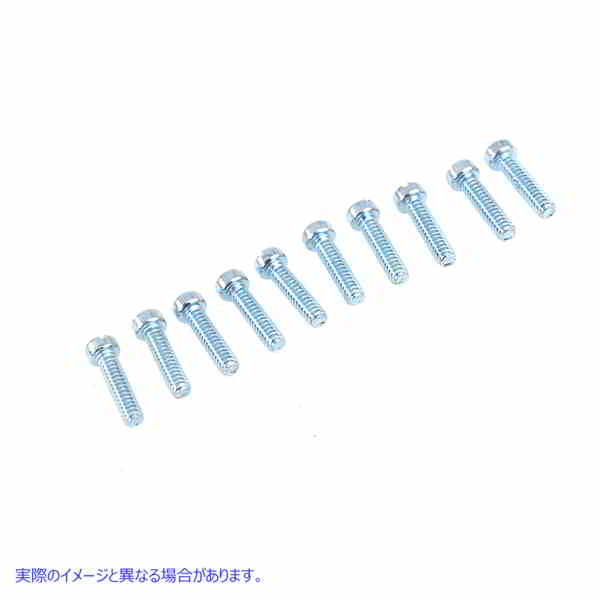 37-6717 フィスターヘッドスクリュー 10-24 x 3/4 インチ 取寄せ Vツイン Fillister Head Screw 10-24 x 3/4 inch (検索用／