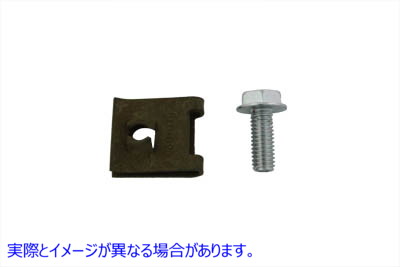 37-7252 点火コイルカバースピードナットとネジキット 取寄せ Vツイン Ignition Coil Cover Speed Nut and Screw Kit (検索用／
