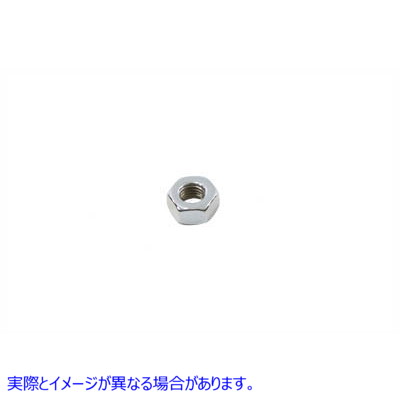 37-8115T クローム六角ナット 3/8インチ-24 取寄せ Vツイン Chrome Hex Nuts 3/8 inch-24 (検索用／
