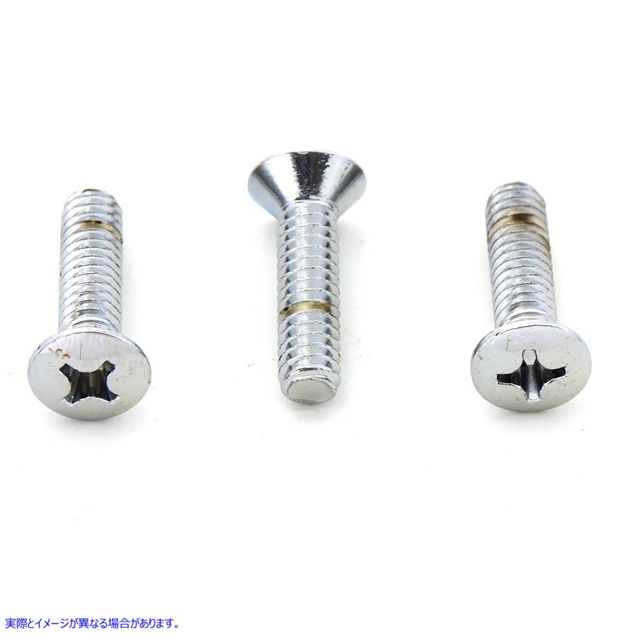 37-8556 クロームカバースクリューセット 取寄せ Vツイン Chrome Cover Screw Set (検索用／