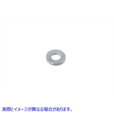 37-8560T クロム平ワッシャー内径 5/16 インチ 取寄せ Vツイン Chrome Flat Washers 5/16 inch Inner Diameter (検索用／