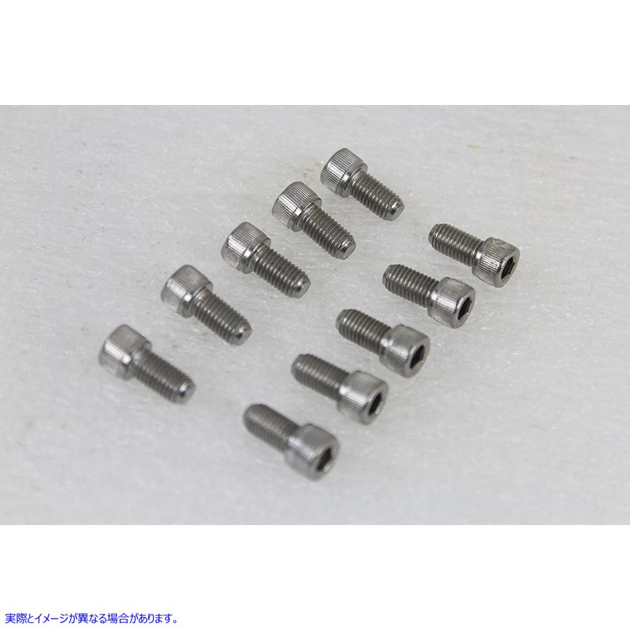 37-8813 1/4 インチ - 28 x 1/2 インチ ソケット キャップ スクリュー ステンレス鋼 取寄せ Vツイン 1/4 inch-28 x 1/2 inch Soc