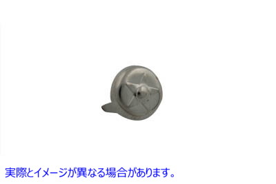 37-8853 1/2 インチ スポットスター サドルバッグ スポット ニッケル 取寄せ Vツイン 1/2 inch Spot-Star Saddlebag Spots Nicke