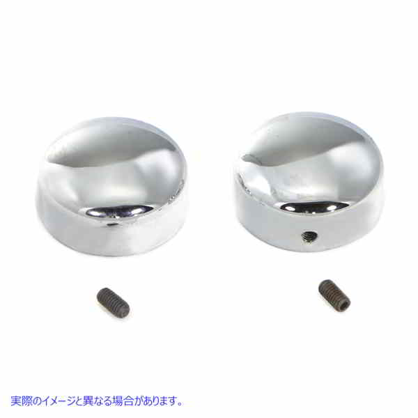 37-8925 3/8インチソケットボルトカバーセット クローム 3/8 inch Socket Bolt Cover Set Chrome 取寄せ Vツイン (検索用／