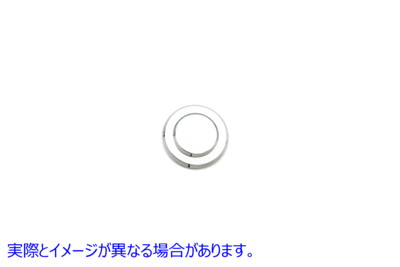37-8970 ブレーキキャリパー ラウンドインサート クローム 取寄せ Vツイン Brake Caliper Round Insert Chrome (検索用／