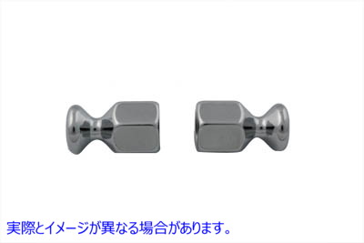 37-8982 バンジーナットセット クローム 取寄せ Vツイン Bungee Nut Set Chrome (検索用／98184-90T
