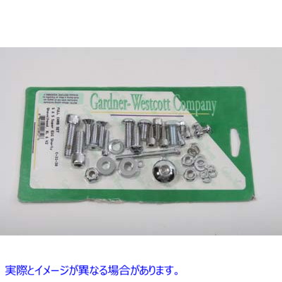 37-9106 クロームスクリューキット 取寄せ Vツイン Chrome Screw Kit (検索用／ Gardner-Westcott C-31-38