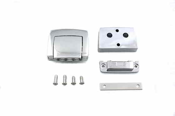 37-9136 クローム ツアーパック ラゲッジ ラッチ 取寄せ Vツイン Chrome Tour-Pak Luggage Latch (検索用／90681-95A