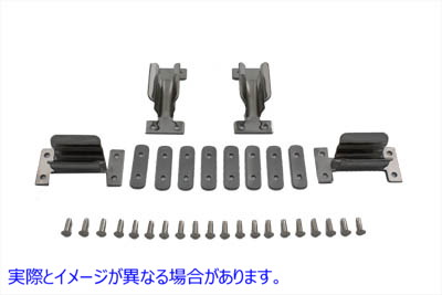 37-9231 サドルバッグロアマウントクリップキット 取寄せ Vツイン Saddlebag Lower Mount Clip Kit (検索用／90949-63A 90964-63