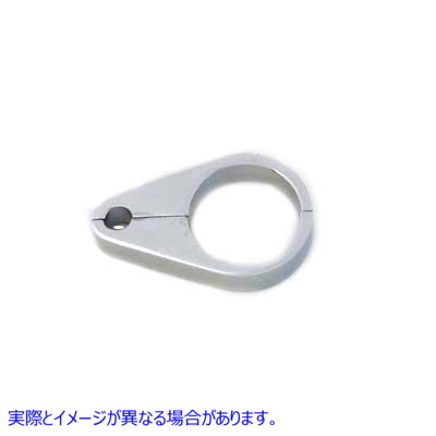 37-9341  取寄せ Vツイン 41mm Speedometer Cable Clamp Chrome (検索用／