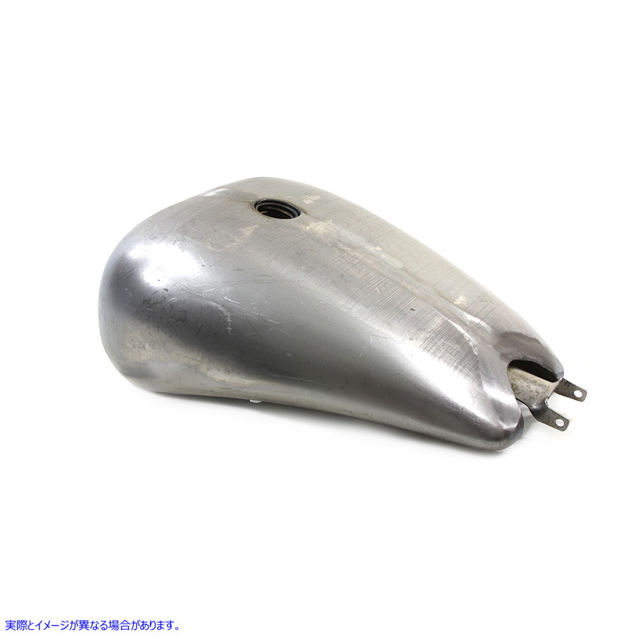 38-0030 2 インチ ストレッチ 4.0 ガロン ワンピース ガス タンク 取寄せ Vツイン 2 inch Stretch 4.0 Gallon One Piece Gas Tan