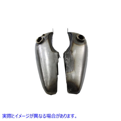 38-0142 おかっぱ 3.5 ガロン ガソリン タンク セット 取寄せ Vツイン Bobbed 3.5 Gallon Gas Tank Set (検索用／