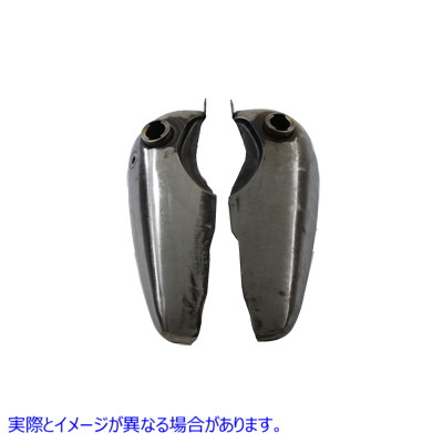 38-0183 おかっぱ 3.5 ガロン ガソリン タンク セット 取寄せ Vツイン Bobbed 3.5 Gallon Gas Tank Set (検索用／