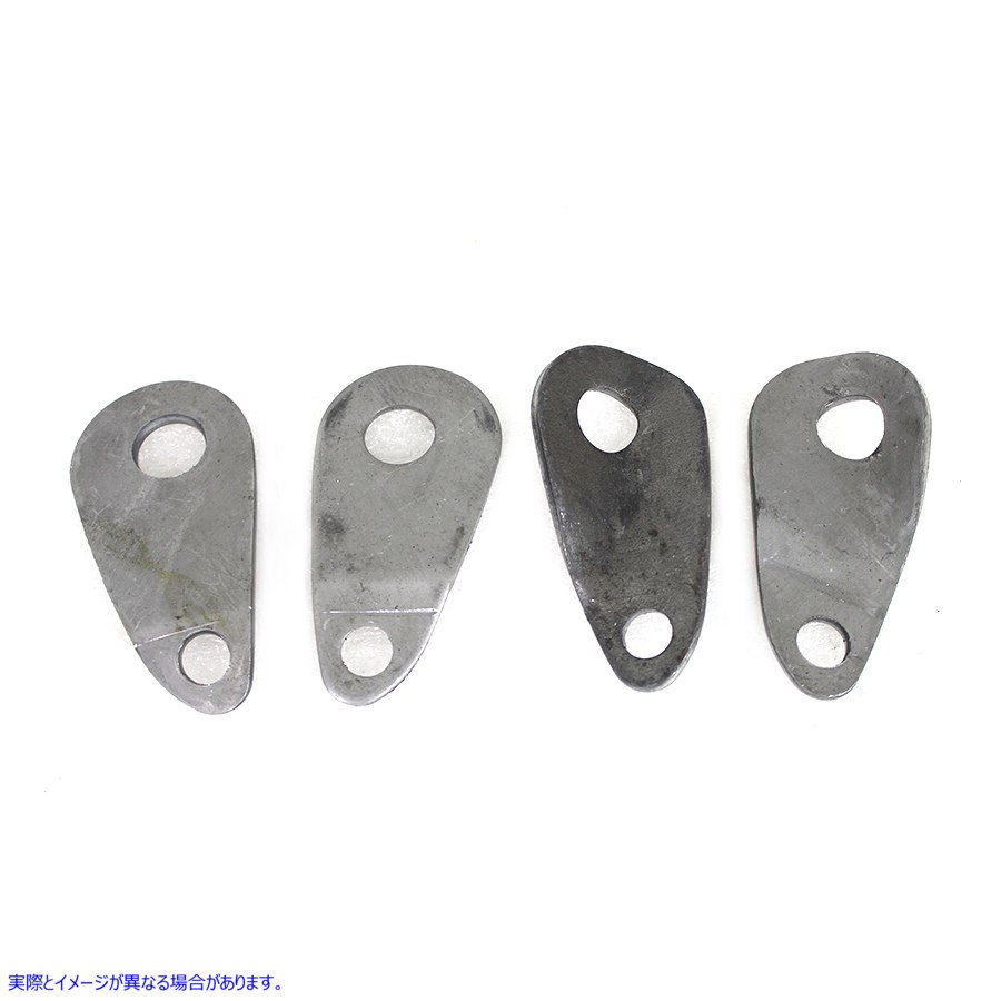 38-0208 ガソリンタンクタブセット 取寄せ Vツイン Gas Tank Tab Set (検索用／