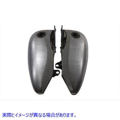 38-0280 ストレッチボブ 5.5 ガロン ガソリンタンクセット 取寄せ Vツイン Stretch Bobbed 5.5 Gallon Gas Tank Set (検索用／