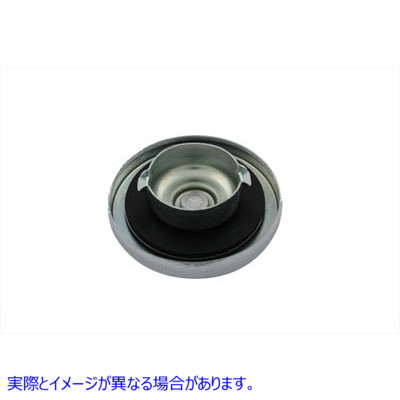 38-0314 ストックスタイルガスキャップ非通気 取寄せ Vツイン Stock Style Gas Cap Non-Vented (検索用／61103-73
