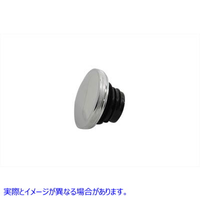 38-0317 クロムラチェット式ガス抜きキャップ 取寄せ Vツイン Chrome Ratcheting Style Vented Gas Cap (検索用／61102-83A