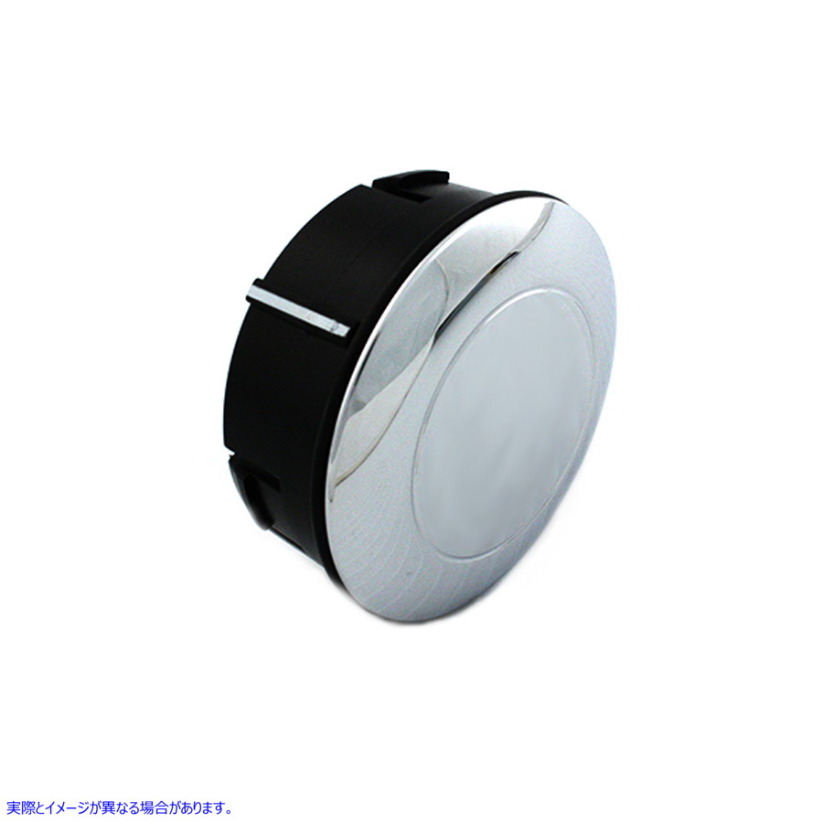 38-0397 スムーススタイルガスキャップ非通気口 取寄せ Vツイン Smooth Style Gas Cap Non-Vented (検索用／