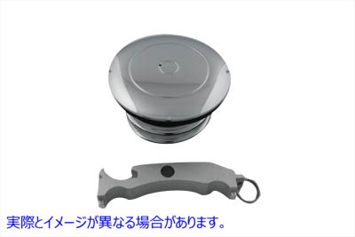 38-0451 フラッシュマウントスタイルガスキャップベント付き 取寄せ Vツイン Flush Mount Style Gas Cap Vented (検索用／