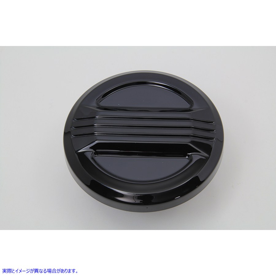 38-0490 エアフローガスキャップ ベント付き ブラック 取寄せ Vツイン Air Flow Gas Cap Vented Black (検索用／