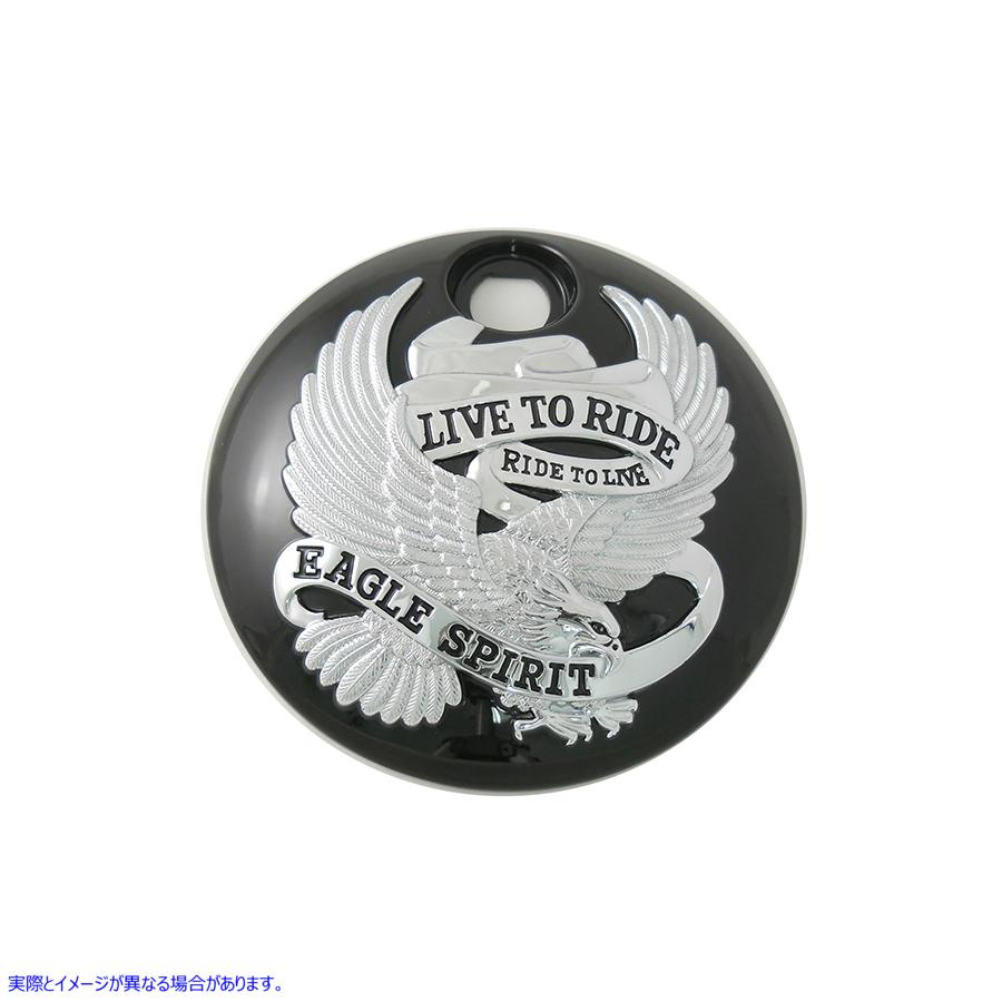 38-0495 ブラック イーグル スピリット FLT 燃料タンク コンソール ドア 取寄せ Vツイン Black Eagle Spirit FLT Fuel Tank Cons