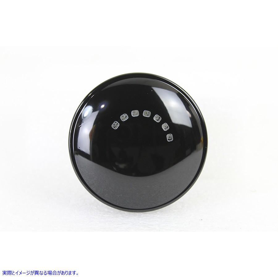 38-0507 ブラック LED 残量計 取寄せ Vツイン Black LED Fuel Gauge (検索用／75241-08
