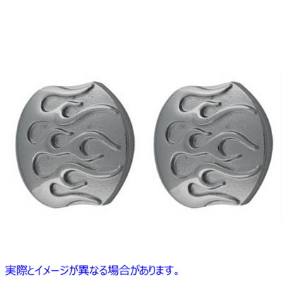 38-0550 フレーム スタイルのねじ込み式ガス キャップ セット ベント付きおよびベントなし 取寄せ Vツイン Flame Style Screw-In