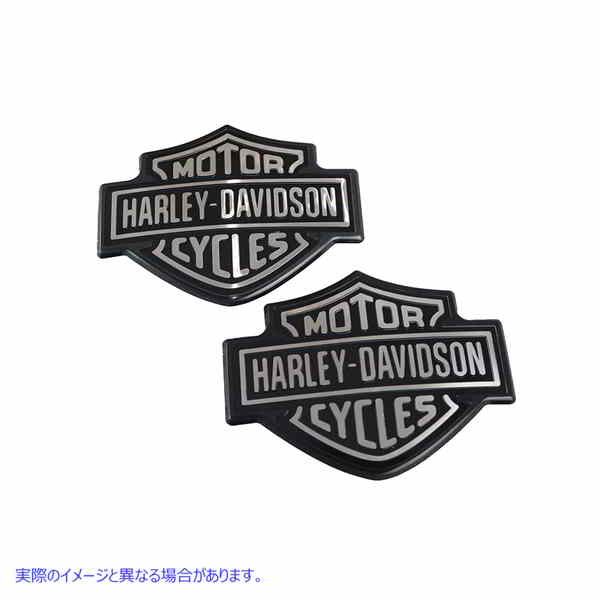 38-0577 ファクトリースタイルタンクエンブレムセット 取寄せ Vツイン Factory Style Tank Emblem Set (検索用／62445-10 62446-