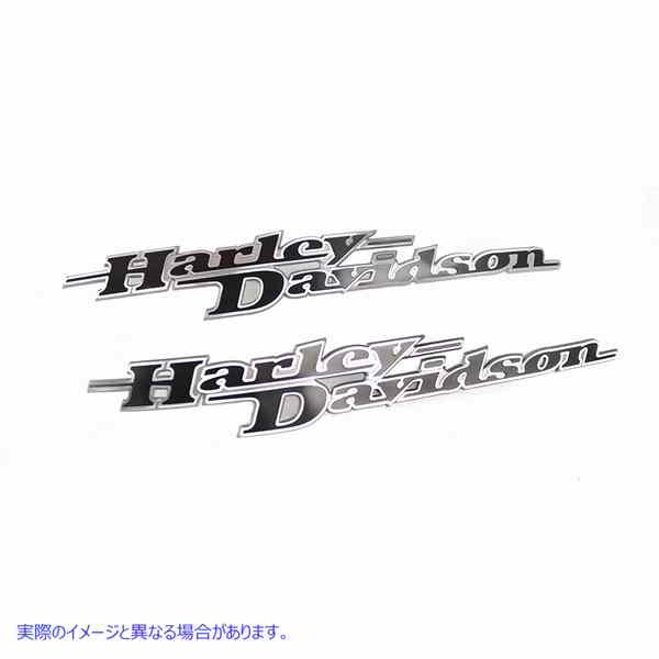 38-0599 ファクトリースタイルタンクエンブレムセット 取寄せ Vツイン Factory Style Tank Emblem Set (検索用／62435-11 62437-