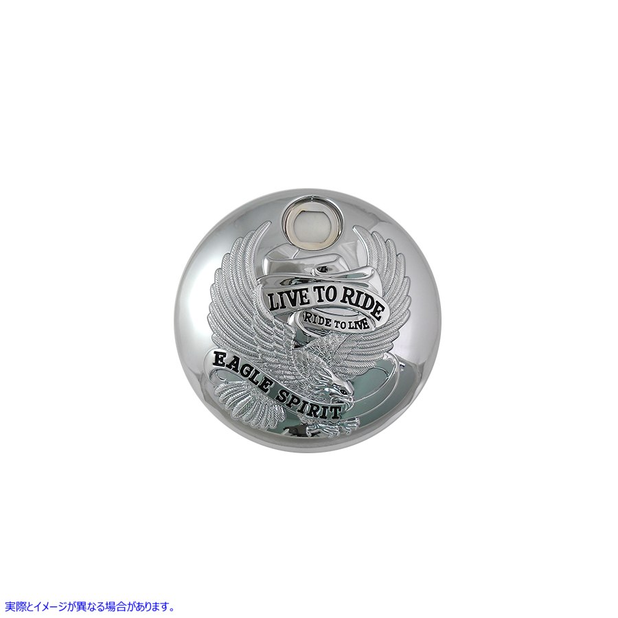 38-0606 インチ Live to Ride インチ FLT 燃料タンク コンソール Doo 付きクローム 取寄せ Vツイン Chrome with inchLive to Rid