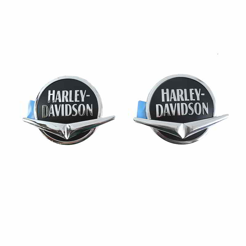 38-0632 ファクトリースタイルタンクエンブレムセット 取寄せ Vツイン Factory Style Tank Emblem Set (検索用／62098-08 62097-
