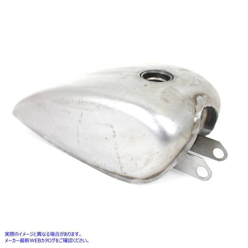 38-0685 レプリカ XL 2 ガロン スチール ガス タンク 未加工 取寄せ Vツイン Replica XL 2 Gallon Steel Gas Tank Raw (検索用／