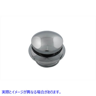 38-0756 スムーススタイルガスキャップ非通気口 取寄せ Vツイン Smooth Style Gas Cap Non-Vented (検索用／