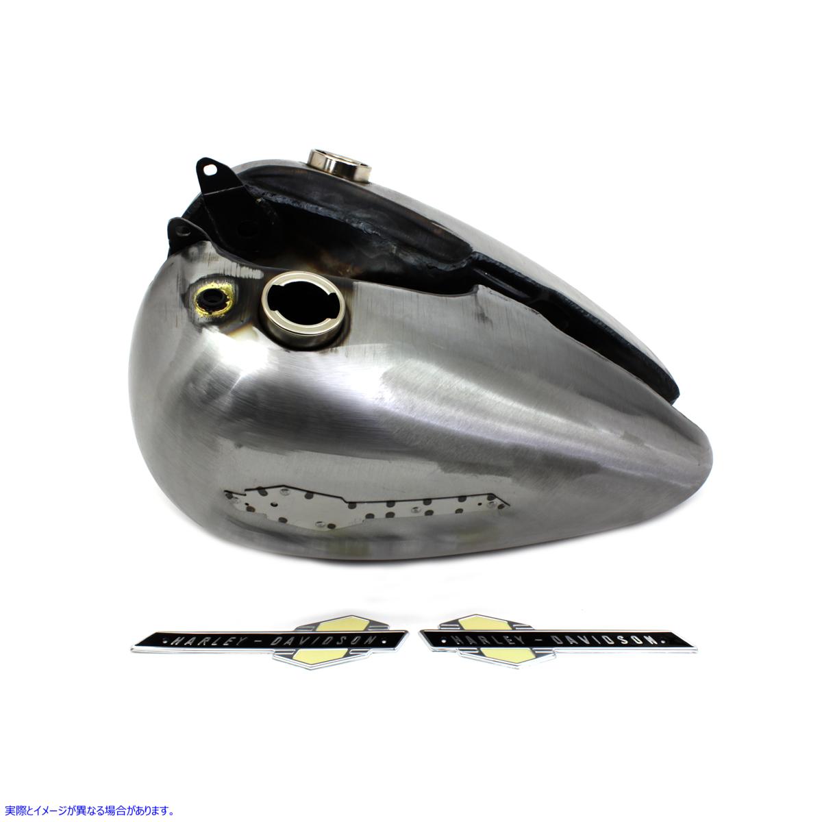 38-0841 Bobbed 3.5 Gallon Gas Tank Set 取寄せ Vツイン (検索用／