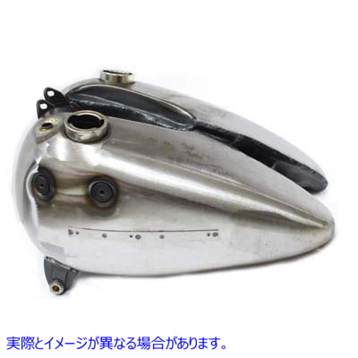 38-0896 【廃番】 おかっぱ 3.5 ガロン ガソリン タンク セット 取寄せ Vツイン Bobbed 3.5 Gallon Gas Tank Set (検索用／