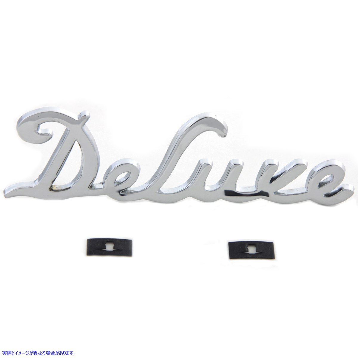 38-0923 クロームインチデラックスインチフェンダーエンブレムセット 取寄せ Vツイン Chrome inchDeluxe inch Fender Emblem Set