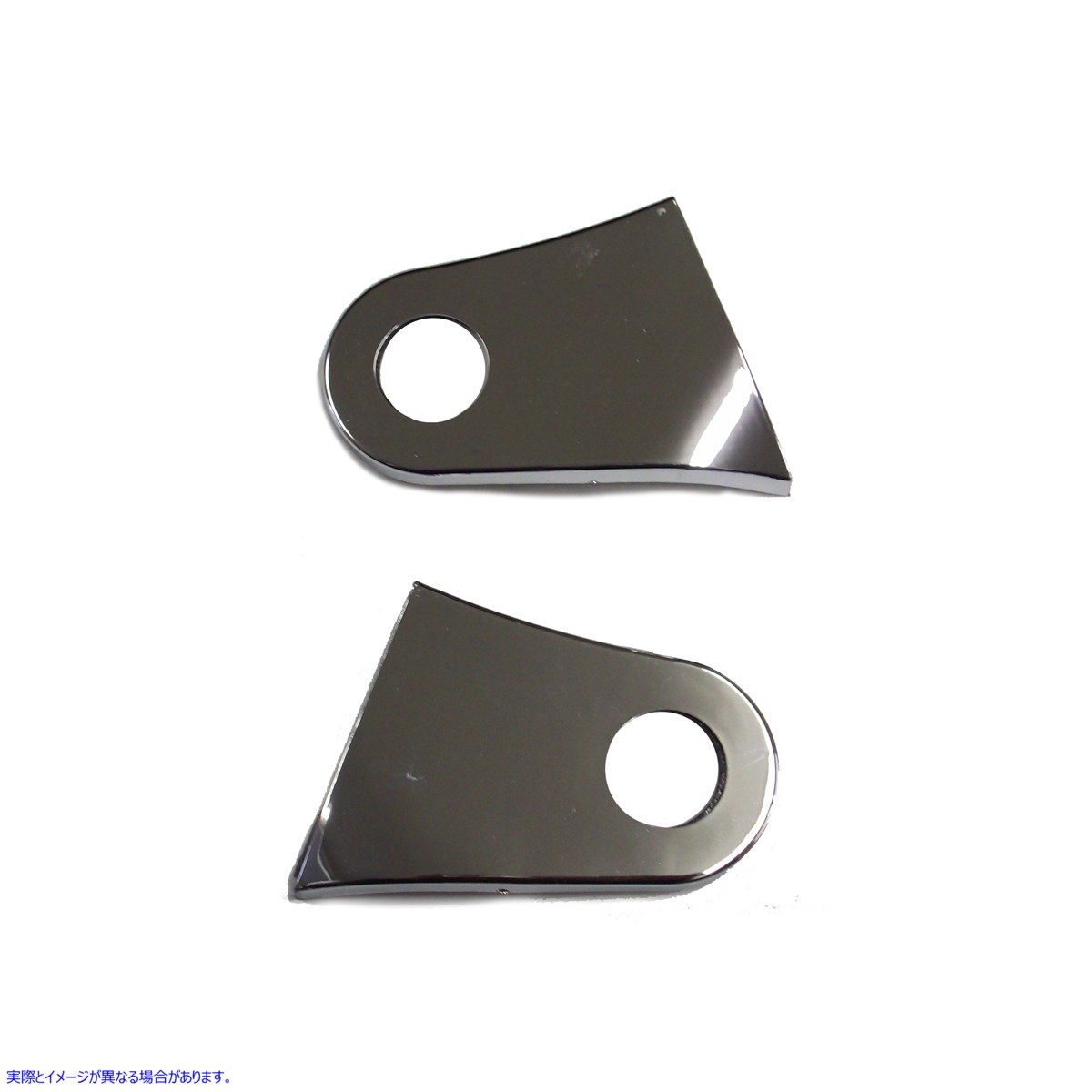 38-0933 クロムガスタンクブラケットカバーセット Gas Tank Bracket Cover Set Chrome 取寄せ Vツイン (検索用／70904-04 (L) 70917-04 (R) Wyatt Gatling