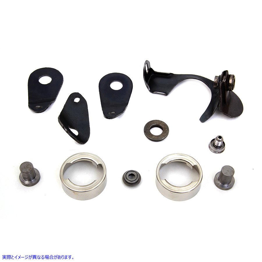 38-1644 ハンドシフトガソリンタンクパーツキット 取寄せ Vツイン Hand Shift Gas Tank Parts Kit (検索用／