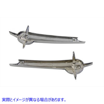 38-6162 OEエンブレムセット 黒文字入り 取寄せ Vツイン OE Emblem Set with Black Lettering (検索用／61776-61T OE 61776-61T