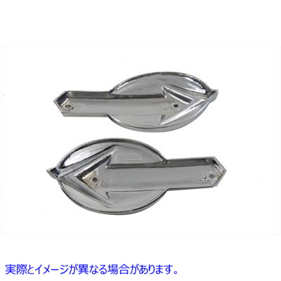 38-6670 OEエンブレムセット 赤文字入り 取寄せ Vツイン OE Emblem Set with Red Lettering (検索用／61775-59T OE 61775-59T