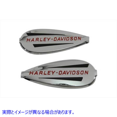 38-6696 OEエンブレムセット 赤文字入り 取寄せ Vツイン OE Emblem Set with Red Lettering (検索用／61769-40T OE 61769-40T
