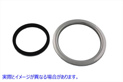 38-7032 バングタイプフィラーリング ポリッシュステンレススチール 取寄せ Vツイン Bung Type Filler Ring Polished Stainless