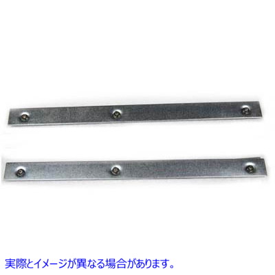 38-7078 ガソリンタンク用エンブレムマウントストリップ 取寄せ Vツイン Gas Tank Emblem Mount Strip Set (検索用／