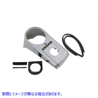 39-0101 クロームダッシュカバー 取寄せ Vツイン Chrome Dash Cover (検索用／71254-96